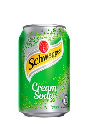 Cream Soda 330ml - SCHWEPPES