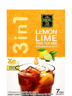 3 in 1 Lemon & Lime Thai Tea Mix – RANONG TEA 