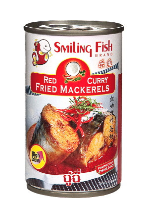  Fried Mackerel Chu Chee Style - SMILING FISH  