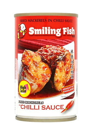 Fried Mackerel in Chilli Sauce -  SMILING FISH