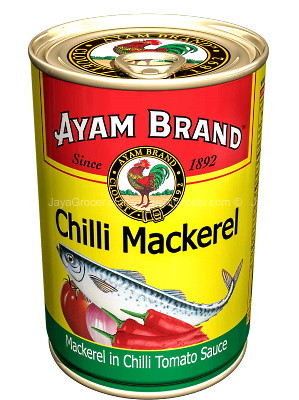 Mackerel in Chilli Tomato Sauce 400g - AYAM