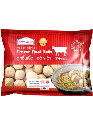 Frozen Beef Balls 400g - S.KHONKAEN