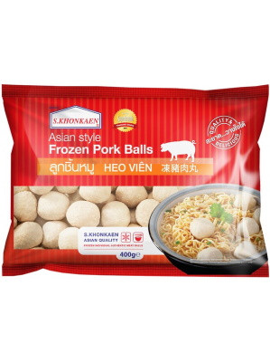 Frozen Pork Balls 400g - S.KHONKAEN