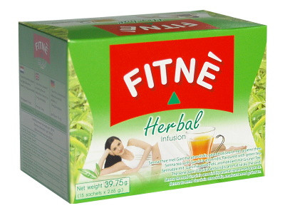 Herbal (Senna) Infusion with Green Tea (15x2.6g box) - FITNE