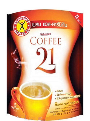 Coffee 21 with L-Carnitine 135g - NATUREGIFT