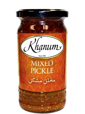 Mixed Pickle (Mango, Lime, Carrot, Chilli) - KHANUM