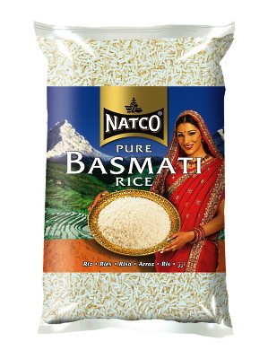 Pure Indian Basmati Rice 2kg - NATCO
