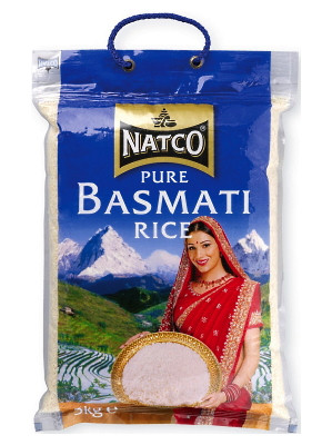 Pure Indian Basmati Rice 5kg - NATCO