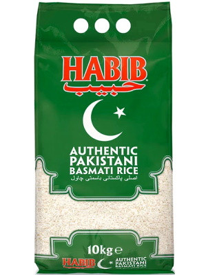 Pakistani Basmati Rice 10kg - HABIB
