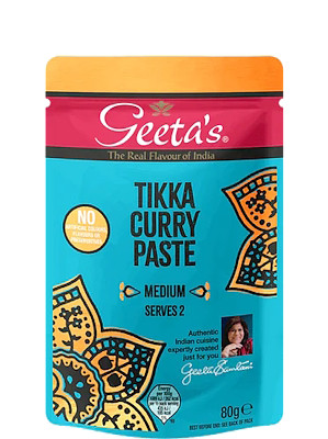 Tikka Curry Paste (Medium) - GEETA'S