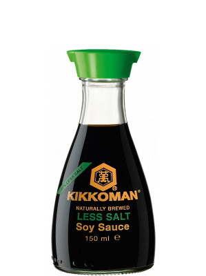 43% Less Salt Soy sauce 150ml - KIKKOMAN