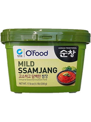   Seasoned Bean Paste Dip (Ssamjang) 500g - O'FOOD   