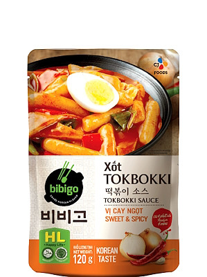 Tokbokki Sauce - Sweet & Spicy 120g - BIBIGO