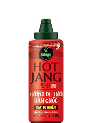 HOT JANG Korean-style Chilli Sauce - Sweet & Spicy - BIBIGO