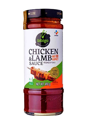 Korean Hot & Spicy Chicken & Lamb Marinade/Glaze - BIBIGO