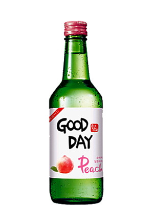 GOOD DAY Soju - Peach Flavour 375ml - MUHAK