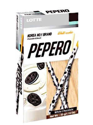 PEPERO - White Cookie 32g - LOTTE