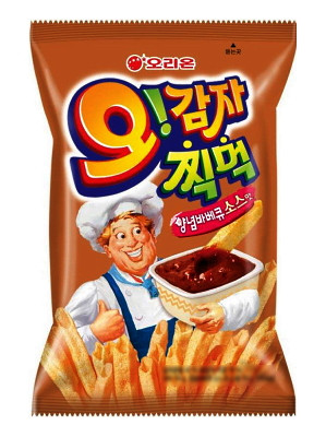 Korean Oh! Gamja BBQ Chips with Dip - ORION