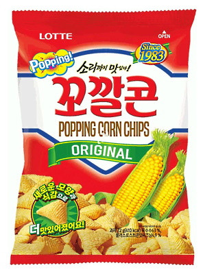 KOKAL Popping Corn Snack - Original - LOTTE
