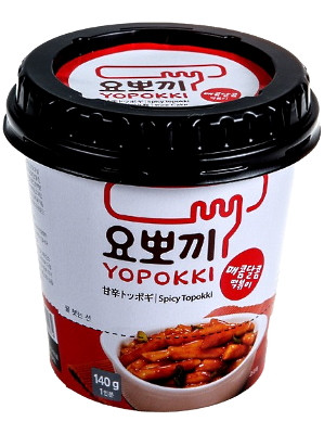 Topokki (rice cakes) - Hot & Spicy - YOPOKKI