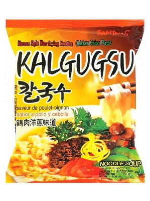 KALGUGSU Chicken Onion Flavour Noodle Soup - SAMYANG
