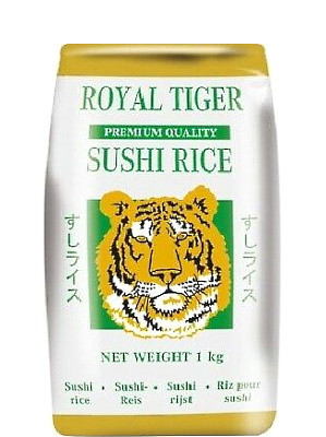 Premium Quality Sushi Rice 1kg - ROYAL TIGER