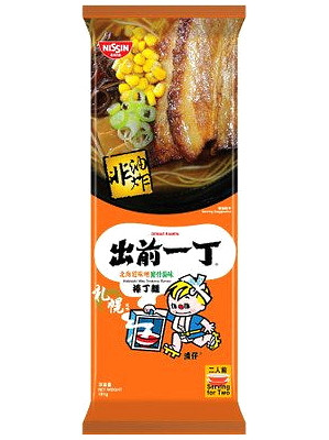 Hokkaido Miso Tonkotsu Flavour Bar Noodles - NISSIN