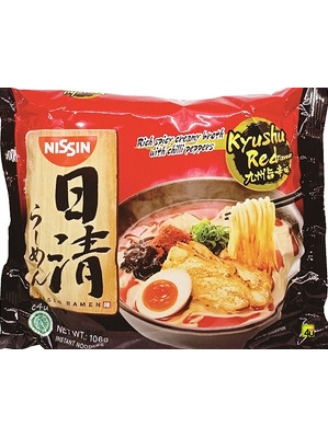 Instant Ramen - Kyushu Red (Creamy Chilli) Flavour - NISSIN