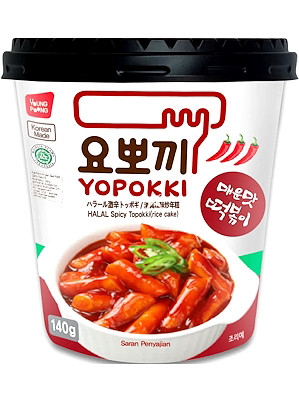 Topokki (rice cakes) - Spicy (HALAL) - YOPOKKI