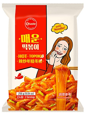 Hot Topokki with Noodles 256g - TAEKYUNG