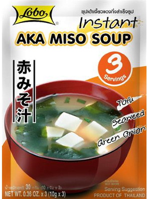 Instant Aka Miso Soup - LOBO