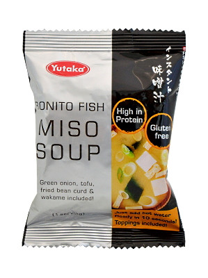 Instant Miso Soup with Bonito Stock 7.5g - YUTAKA