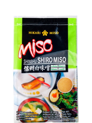  Shinshu SHIRO (White) Miso (ambient) 400g - HIKARI  