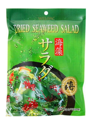 Dried Seaweed Salad - WEL PAC