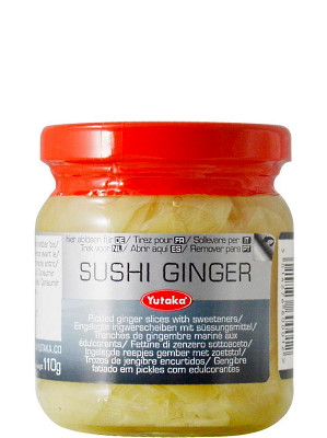 Sushi Ginger 190g - YUTAKA