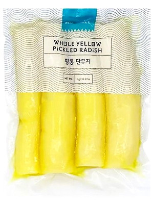 Whole Yellow Pickled Radish 1kg - BLUE VILLE