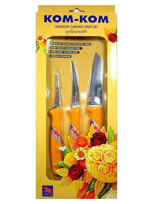 Fruit Carving Knife Set (C) - KOM KOM
