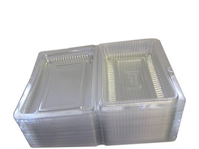 Plastic Containers for Desserts H1 (13x8x4cm) x100 (approx)
