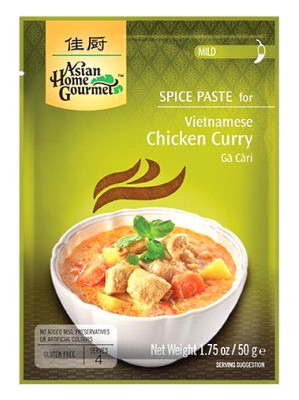 Vietnamese Chicken Curry Spice Paste - ASIAN HOME GOURMET