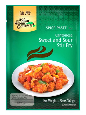 Cantonese Sweet & Sour Stir-fry Paste - ASIAN HOME GOURMET