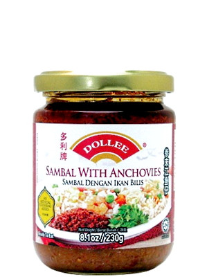 Sambal Dengan Ikan Bilis (Sambal with Anchovies) - DOLLEE