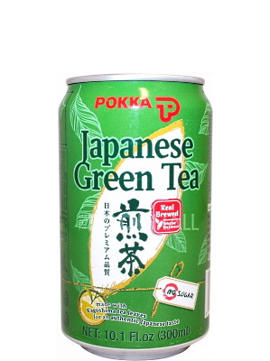 Japanese Green Tea (Unsweetened) 300ml - POKKA