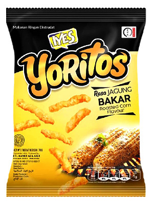 YORITOS Corn Snack - Roasted Corn Flavour - IYES