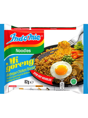 Instant Noodles - Barbeque Chicken Flavour - INDO MIE