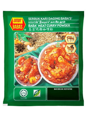 Malaysian Meat Curry Powder 250g - BABA'S