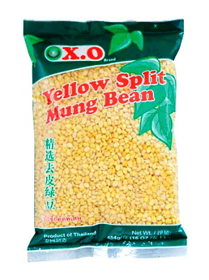 Split Yellow Mung Beans - XO
