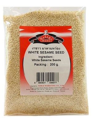White Sesame Seeds 200g – MADAME WONG 