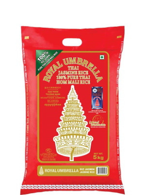 Thai Jasmine Rice 5kg - ROYAL UMBRELLA