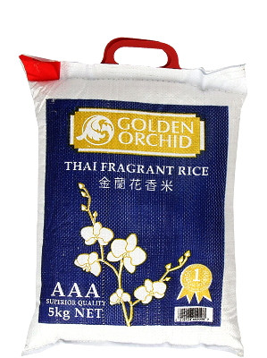Thai Fragrant Rice 5kg - GOLDEN ORCHID