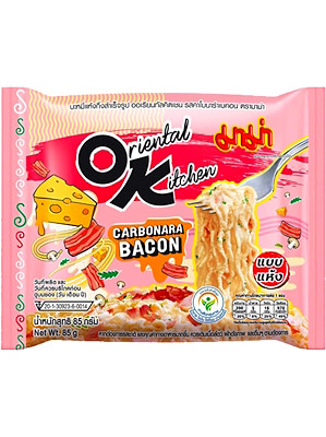 Instant Noodles – Carbonara Bacon Flavour 20x85g – MAMA 